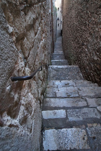 El carrer de Sant Lloren&ccedil;
