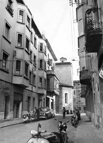 El carrer de les Hortes. 1960