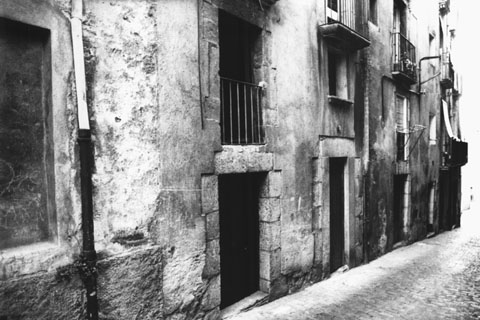 Carrer de Sant Josep. Habitatge de Rafael Moreno. 1989