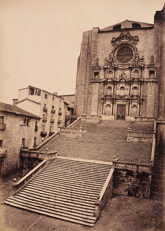 Façana de la Catedral. 1877