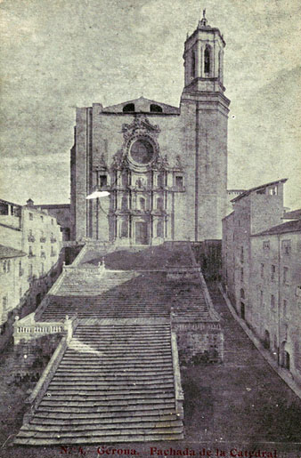 Façana de la Catedral. 1896
