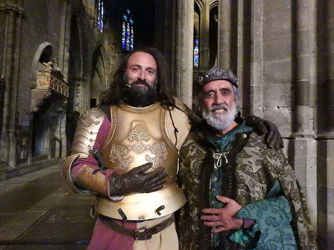 Sant Jordi (Guillem Fernàndez-Valls) i el Rei (Ferran Frauca)