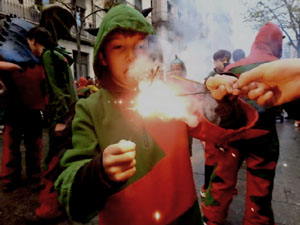 Festes de Primavera de Girona 2023. Despertada del petit Drac Major