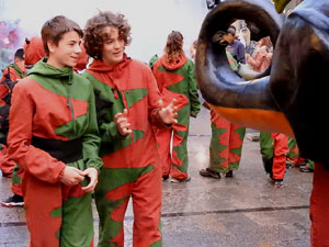 Festes de Primavera de Girona 2023. Despertada del petit Drac Major