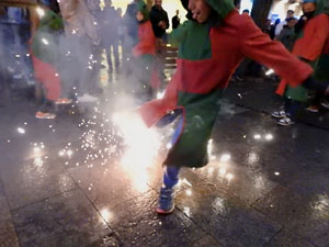 Festes de Primavera de Girona 2023. Despertada del petit Drac Major