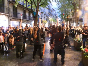 Festes de Primavera de Girona 2023. Despertada del petit Drac Major