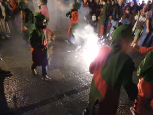 Festes de Primavera de Girona 2023. Despertada del petit Drac Major