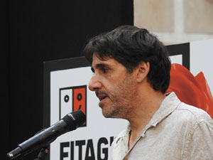 Festival Fitag 2023. Inauguració al pati de la Casa de Cultura de Girona
