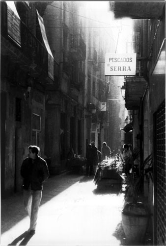 El carrer de les Peixateries. 1979