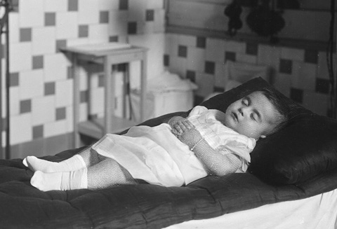 Retrat d'un post mortem. 'Àngel de l'Hospici'. 1930