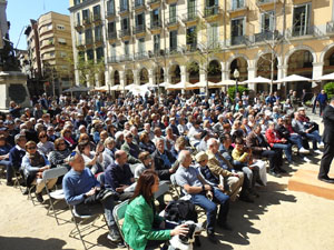Setmana Santa 2023 a Girona.  Concert per la banda La Lira