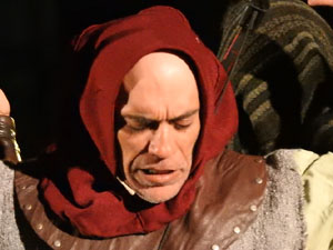 SRepresentaci&oacute; de la Consueta de Sant Jordi cavaller a la nau g&ograve;tica de la Catedral