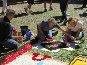 La Diada de Corpus 2024. Les catifes