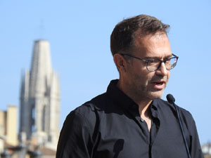 Diada Nacional 2024. Acte institucional a la pla&ccedil;a Catalunya, amb parlaments de Lluc Salellas, Miquel Noguer i S&iacute;lvia Paneque