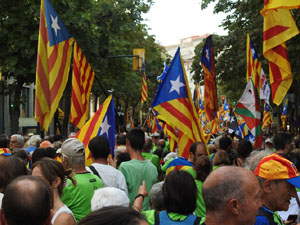 Diada Nacional 2024. Manifestaci&oacute; unit&agrave;ria per la Independ&egrave;ncia