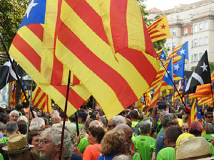 Diada Nacional 2024. Manifestaci&oacute; unit&agrave;ria per la Independ&egrave;ncia