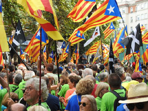 Diada Nacional 2024. Manifestaci&oacute; unit&agrave;ria per la Independ&egrave;ncia