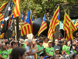 Diada Nacional 2024. Manifestaci&oacute; unit&agrave;ria per la Independ&egrave;ncia