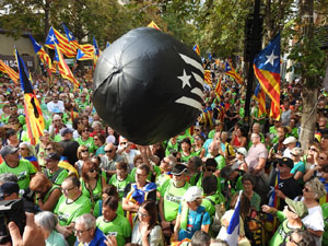 Diada Nacional 2024. Manifestaci&oacute; unit&agrave;ria per la Independ&egrave;ncia