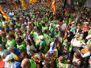 Diada Nacional 2024. Manifestaci&oacute; unit&agrave;ria per la Independ&egrave;ncia