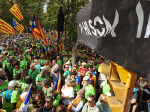 Diada Nacional 2024. Manifestaci&oacute; unit&agrave;ria per la Independ&egrave;ncia