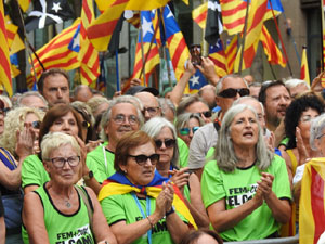 Diada Nacional 2024. Manifestaci&oacute; unit&agrave;ria per la Independ&egrave;ncia