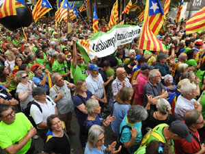Diada Nacional 2024. Manifestaci&oacute; unit&agrave;ria per la Independ&egrave;ncia