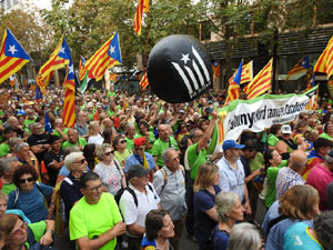 Diada Nacional 2024. Manifestaci&oacute; unit&agrave;ria per la Independ&egrave;ncia