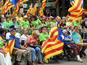 Diada Nacional 2024. Manifestaci&oacute; unit&agrave;ria per la Independ&egrave;ncia