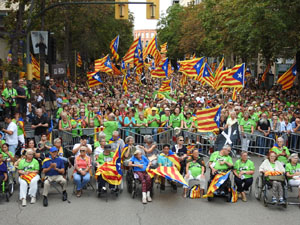 Diada Nacional 2024. Manifestaci&oacute; unit&agrave;ria per la Independ&egrave;ncia