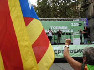 Diada Nacional 2024. Manifestaci&oacute; unit&agrave;ria per la Independ&egrave;ncia