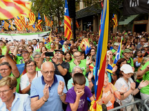 Diada Nacional 2024. Manifestaci&oacute; unit&agrave;ria per la Independ&egrave;ncia