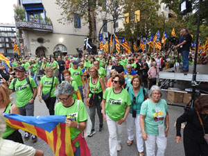 Diada Nacional 2024. Manifestaci&oacute; unit&agrave;ria per la Independ&egrave;ncia