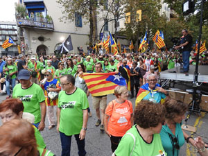 Diada Nacional 2024. Manifestaci&oacute; unit&agrave;ria per la Independ&egrave;ncia