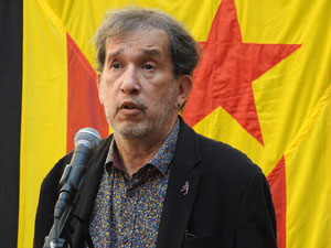 Diada Nacional 2024. Concentraci&oacute; a la pla&ccedil;a del Vi, lectura del manifest i cant de Els Segadors