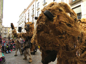 Festes de Primavera de Girona 2024. Espectacle 'Óssos del Pirineu'