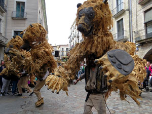 Festes de Primavera de Girona 2024. Espectacle 'Óssos del Pirineu'