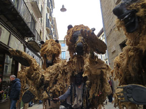 Festes de Primavera de Girona 2024. Espectacle 'Óssos del Pirineu'