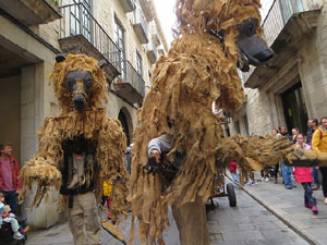 Festes de Primavera de Girona 2024. Espectacle 'Óssos del Pirineu'