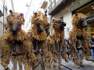 Festes de Primavera de Girona 2024. Espectacle 'Óssos del Pirineu'