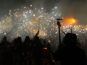 Fires de Sant Narc&iacute;s 2023. Correfoc amb els Diables de l'Onyar