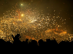 Fires de Sant Narc&iacute;s 2023. Correfoc amb els Diables de l'Onyar