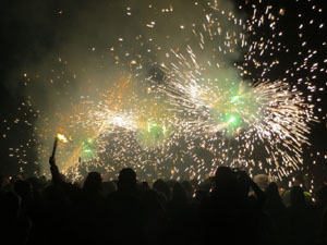 Fires de Sant Narc&iacute;s 2023. Correfoc amb els Diables de l'Onyar
