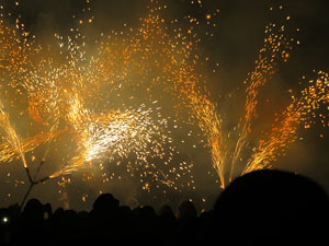 Fires de Sant Narc&iacute;s 2023. Correfoc amb els Diables de l'Onyar