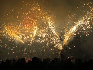 Fires de Sant Narc&iacute;s 2023. Correfoc amb els Diables de l'Onyar