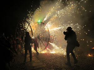 Fires de Sant Narc&iacute;s 2023. Correfoc amb els Diables de l'Onyar