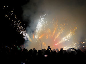 Fires de Sant Narc&iacute;s 2023. Correfoc amb els Diables de l'Onyar