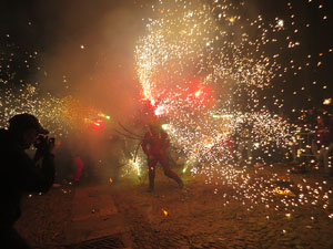 Fires de Sant Narc&iacute;s 2023. Correfoc amb els Diables de l'Onyar