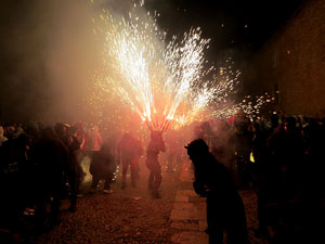 Fires de Sant Narc&iacute;s 2023. Correfoc amb els Diables de l'Onyar
