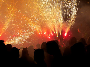 Fires de Sant Narc&iacute;s 2023. Correfoc amb els Diables de l'Onyar